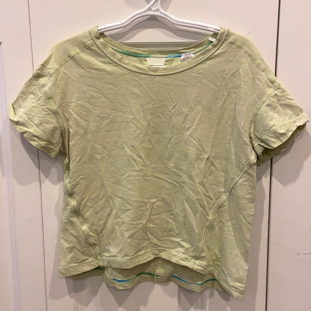 Ivivva Spring Green Crop Tee